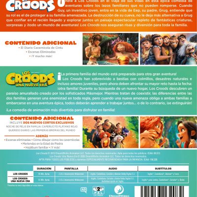 Los Croods. Pack 1-2 (DVD)