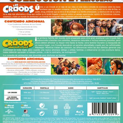 Los Croods. Pack 1-2 (Blu-ray)