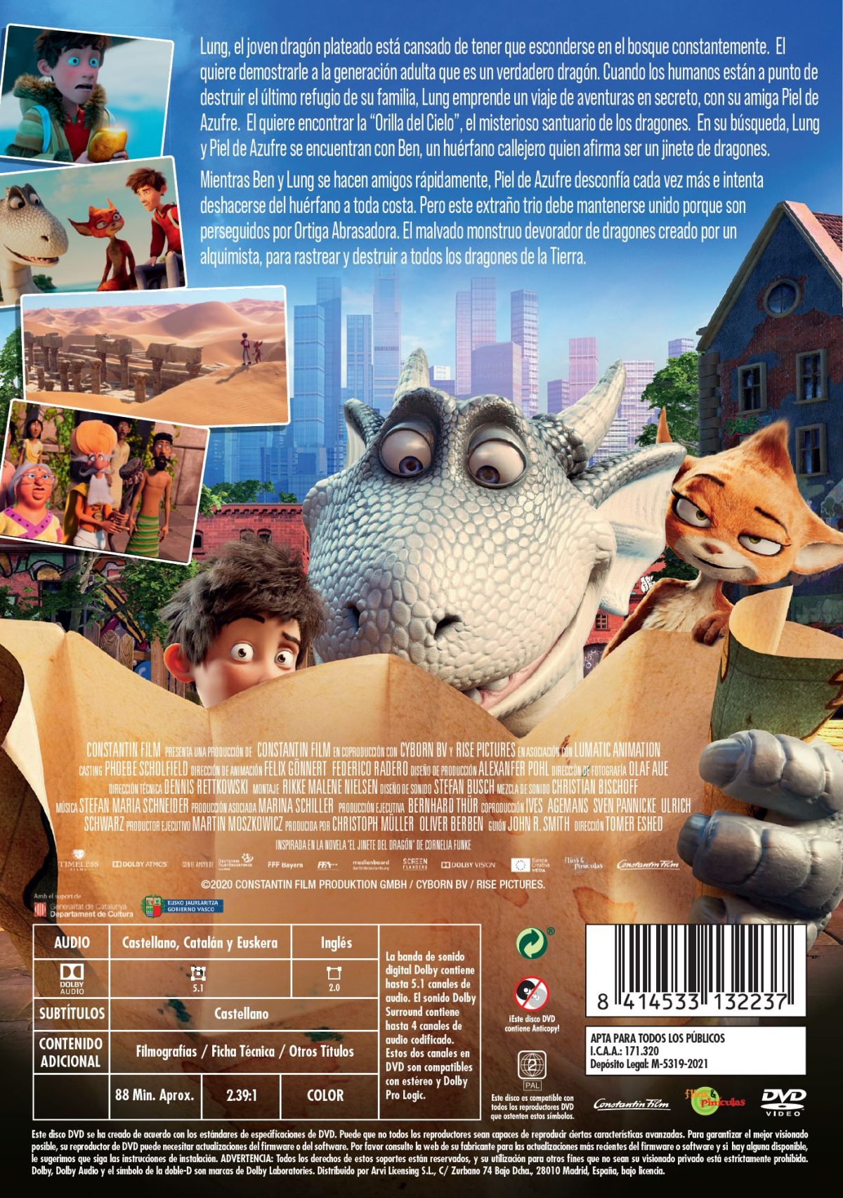 El jinete del dragón (DVD)