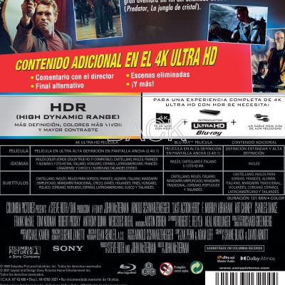 El último gran héroe (4K UHD + Blu-ray)