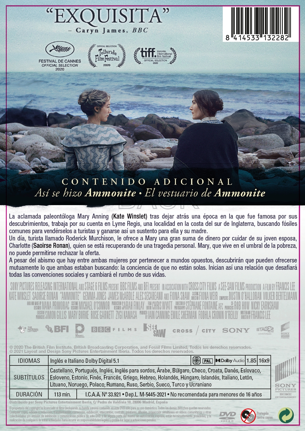 Ammonite (VOSE) (DVD)