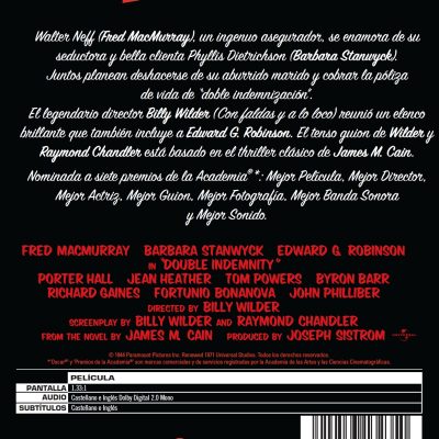 Perdición (DVD)