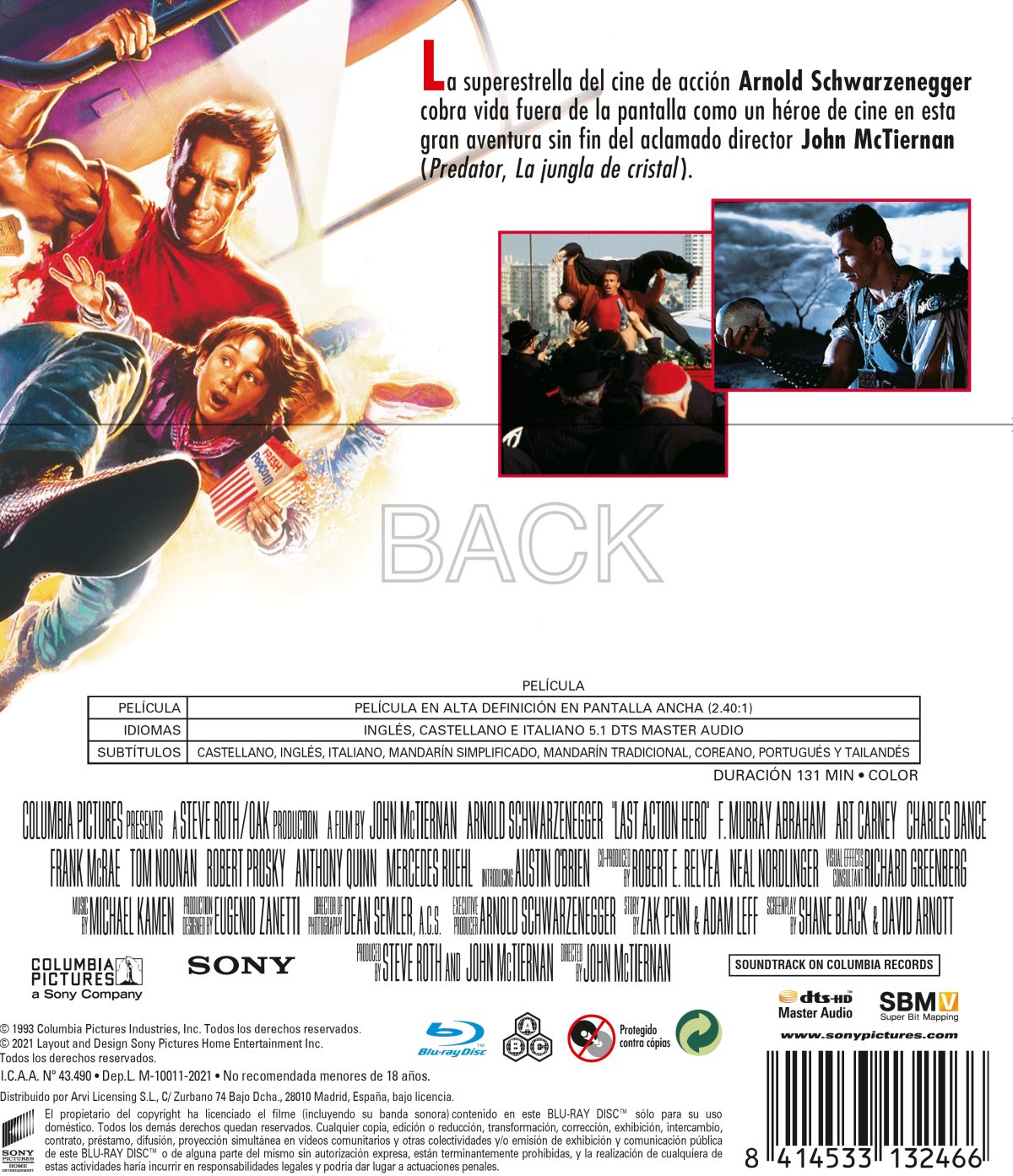 El último gran héroe (Blu-ray)