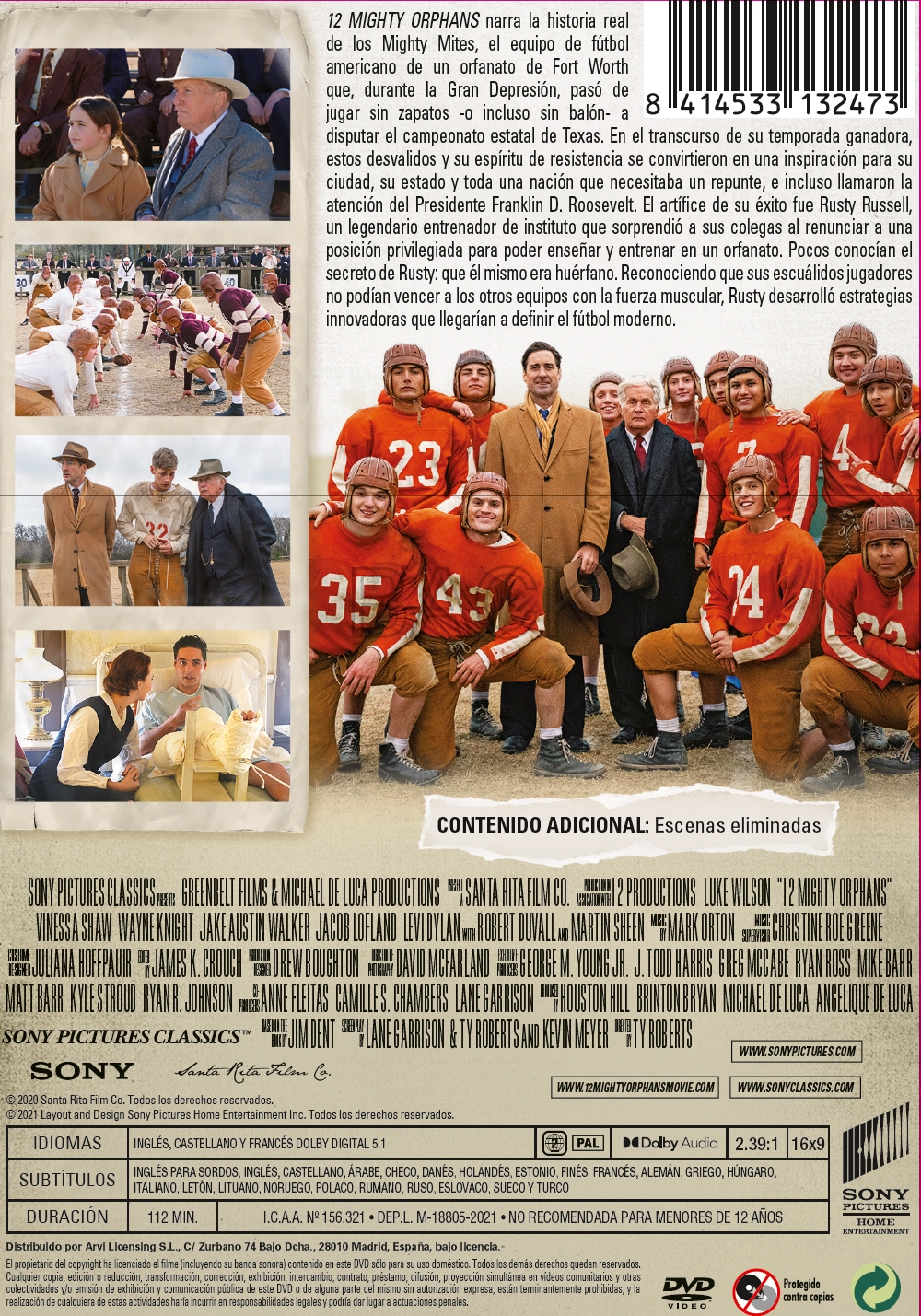 12 Mighty Orphans (DVD)