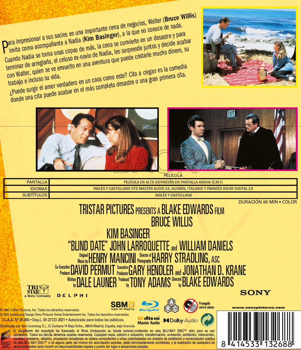 Cita a ciegas (Blu-ray)