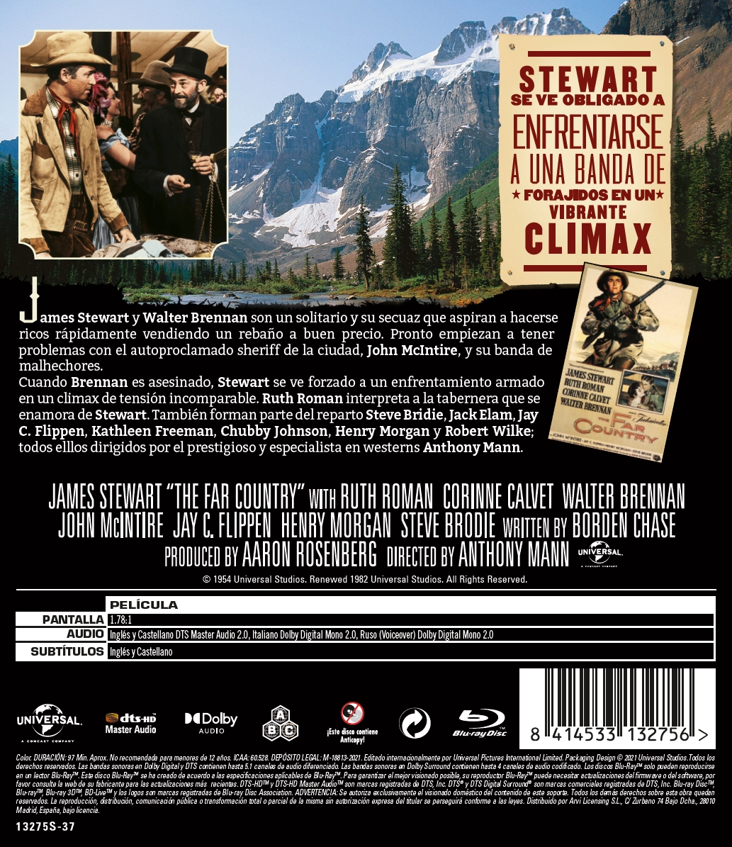 Tierras lejanas (Blu-ray)
