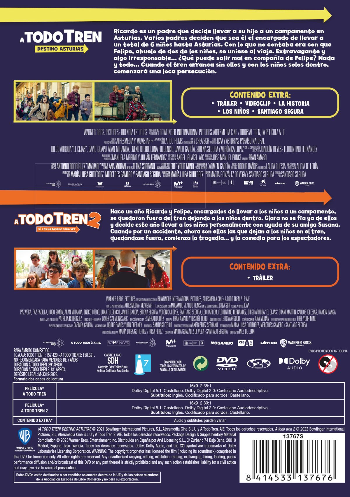 A todo tren: Pack 1-2 (DVD)