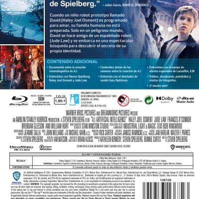A.I. Inteligencia Artificial (Blu-ray)