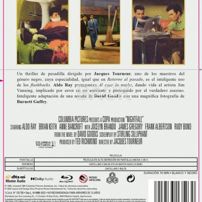 Al caer la noche (Blu-ray)