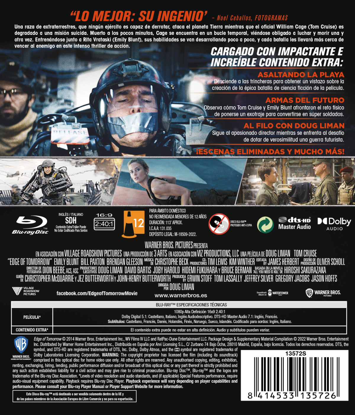 Al filo del mañana (Blu-ray)