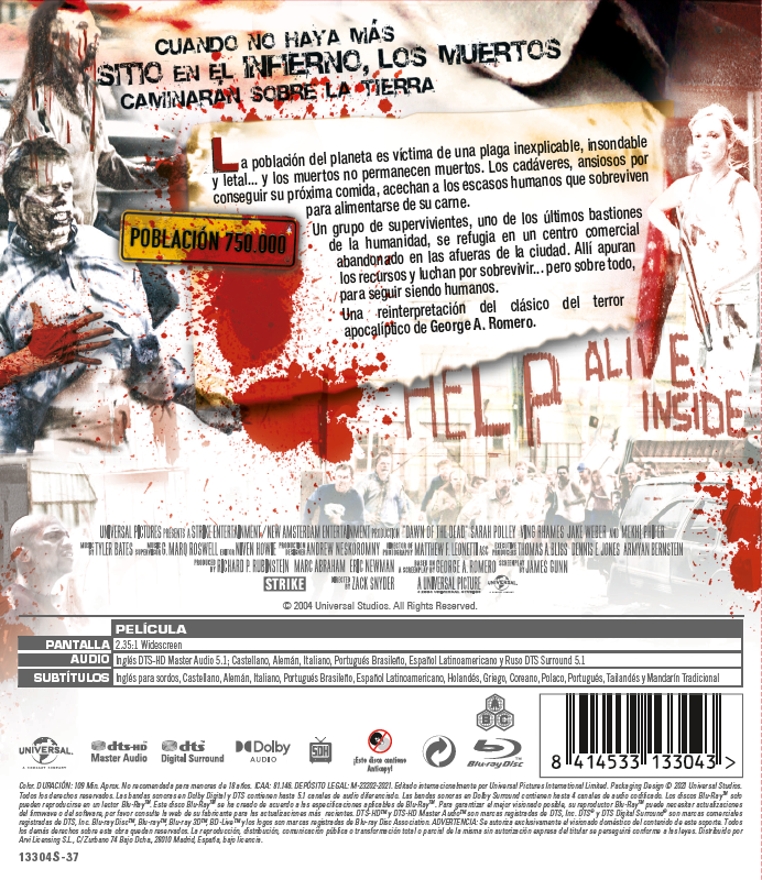 Amanecer de los muertos (Ed. 2021) (Blu-ray)