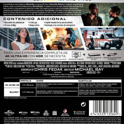 Ambulance: Plan de huida (4K UHD + Blu-ray)