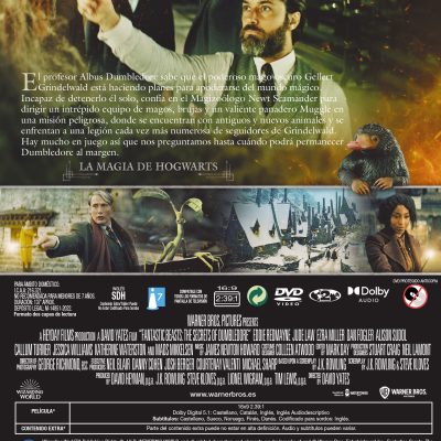 Animales fantásticos 3: Los secretos de Dumbledore (DVD)