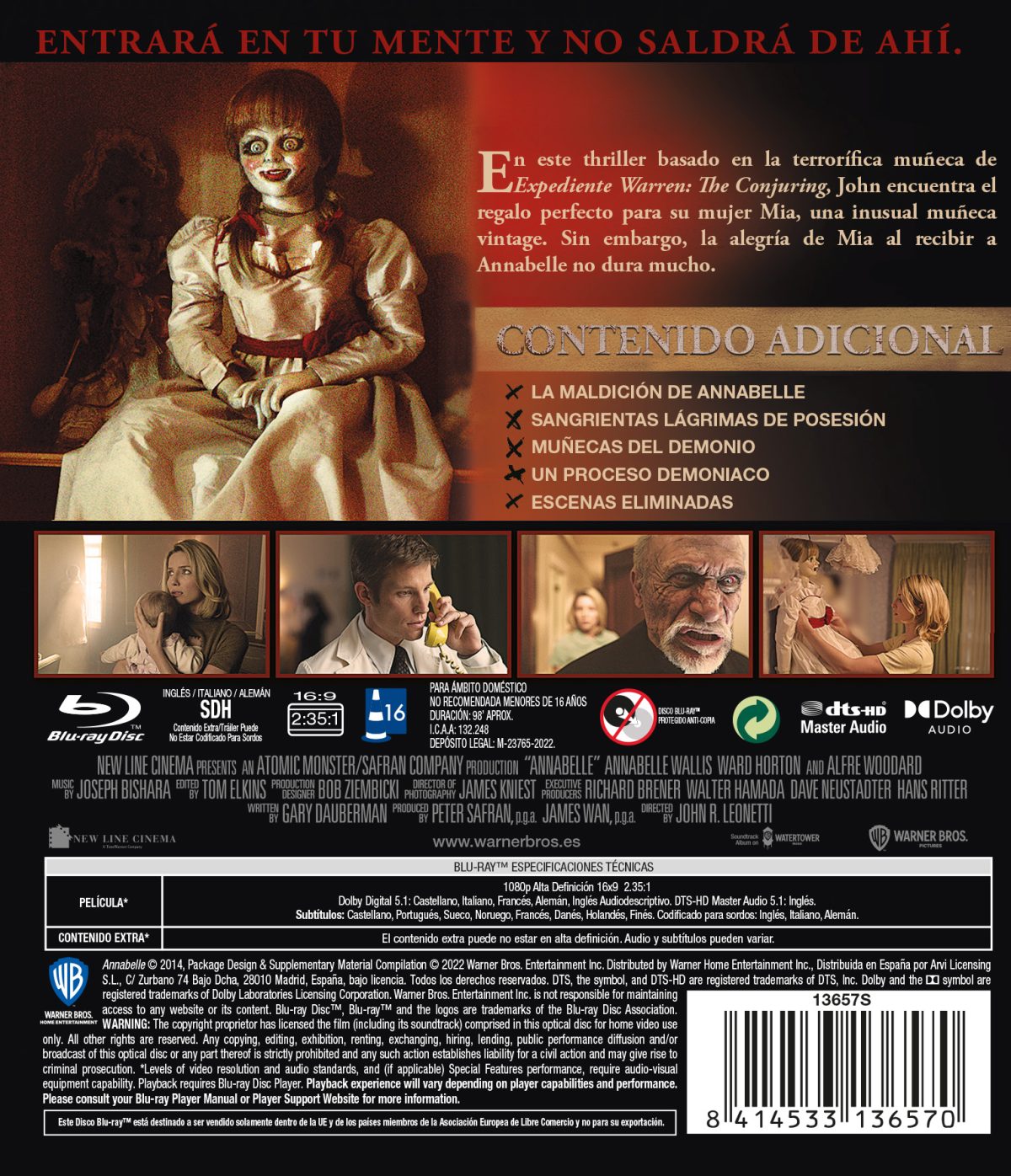 Annabelle (Blu-ray)