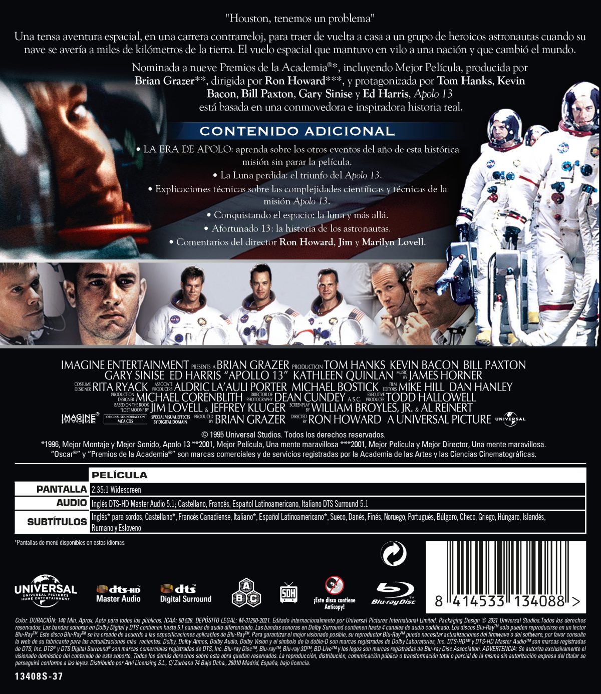 Apolo 13 (Ed. 2021) (Blu-ray)