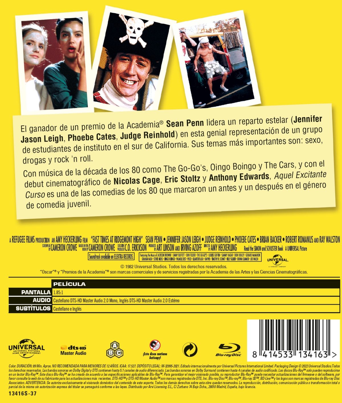 Aquel excitante curso (Blu-ray)