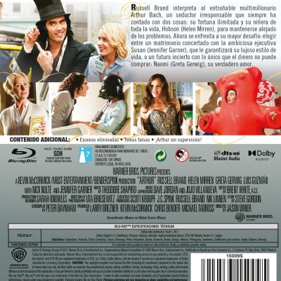 Arthur. El soltero de oro (Blu-ray)