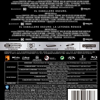 Batman Nolan Trilogia (4K UHD + Blu-ray)