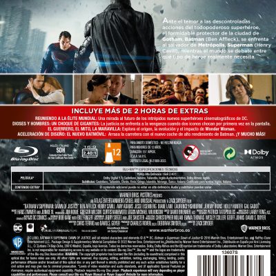 Batman V Superman: El amanecer de la justicia (Blu-ray)