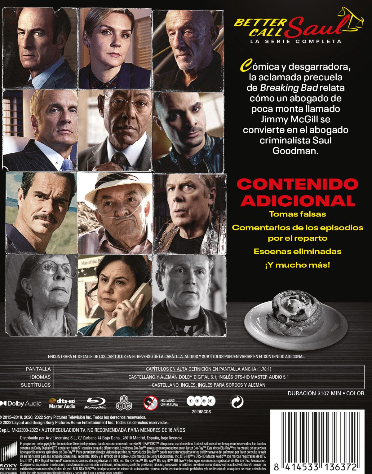 Better Call Saul (Temporadas 1-6) (Blu-ray)