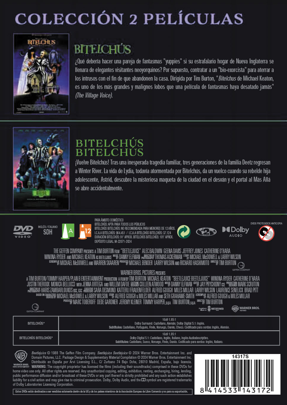 Bitelchús. Pack 1-2 (DVD)