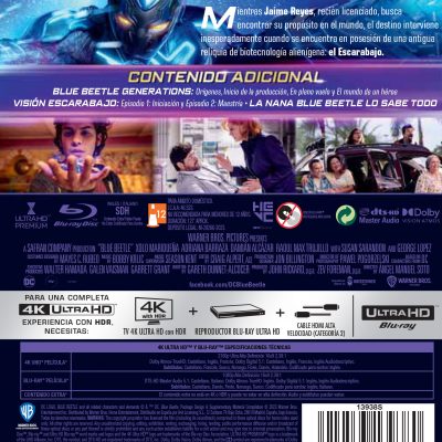 Blue Beetle (4K UHD + Blu-ray)