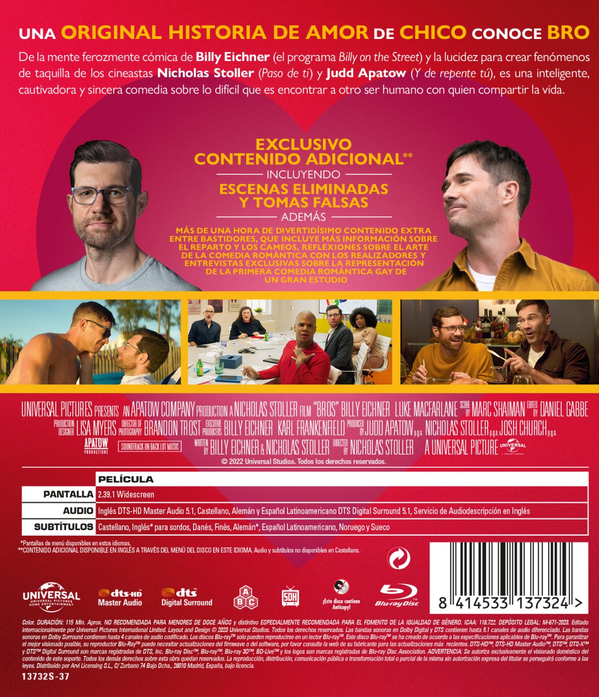 Bros: Más que amigos (Blu-ray)