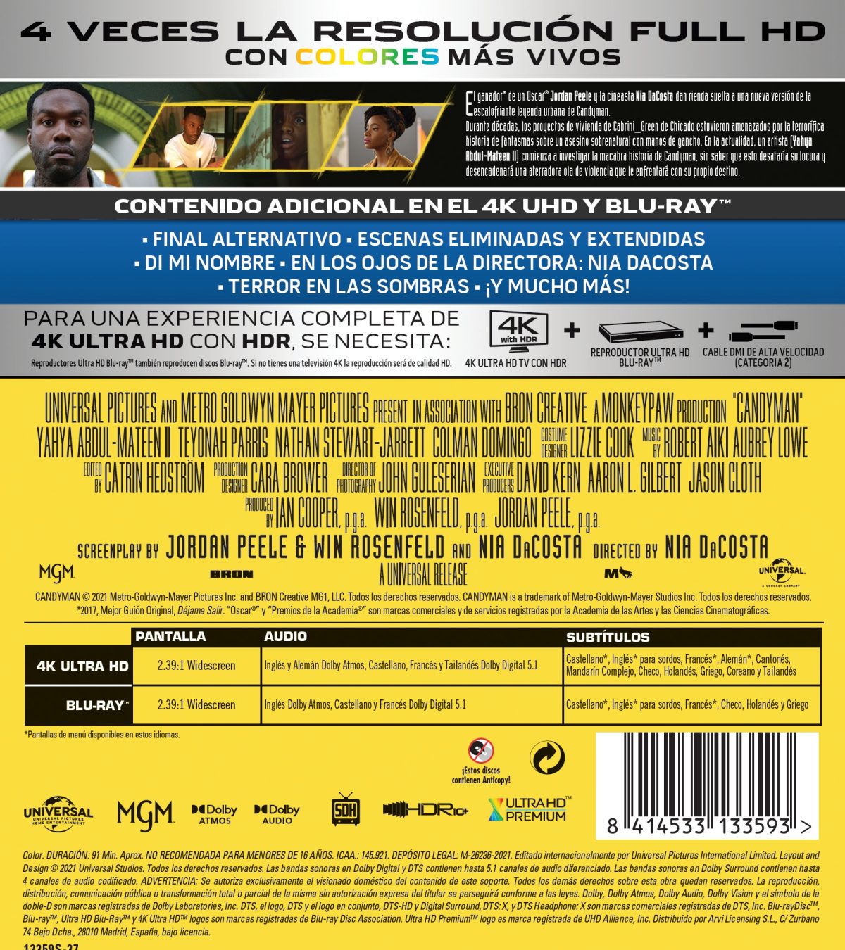 Candyman (4K UHD + Blu-ray)