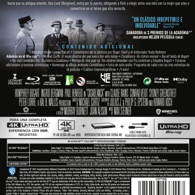 Casablanca (4K UHD + Blu-ray)