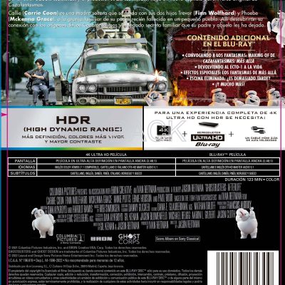 Cazafantasmas: Más allá (4K UHD + Blu-ray)