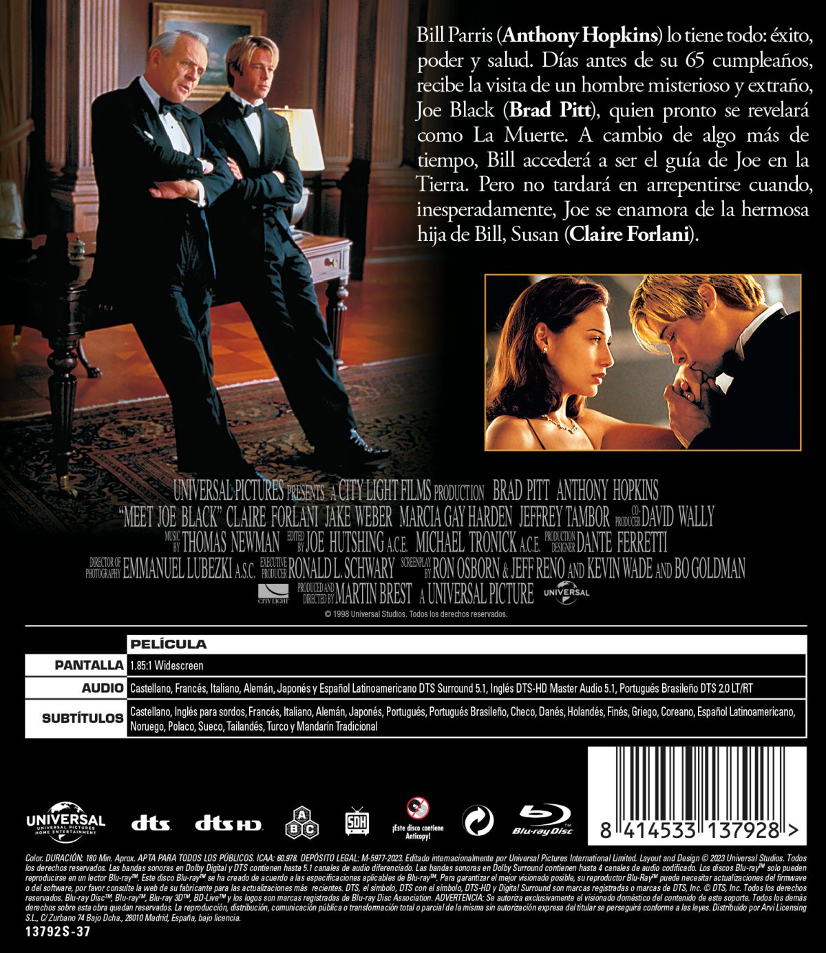 Conoces a Joe Black (Blu-ray)