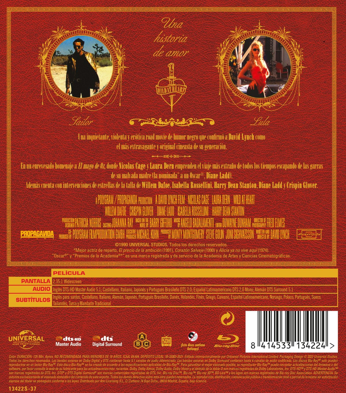 Corazón salvaje (Ed. 2022) (Blu-ray)