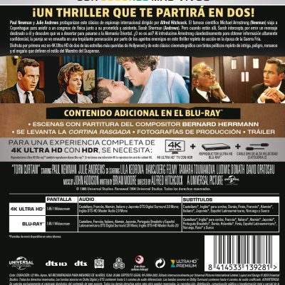 Cortina rasgada (4K UHD + Blu-ray)