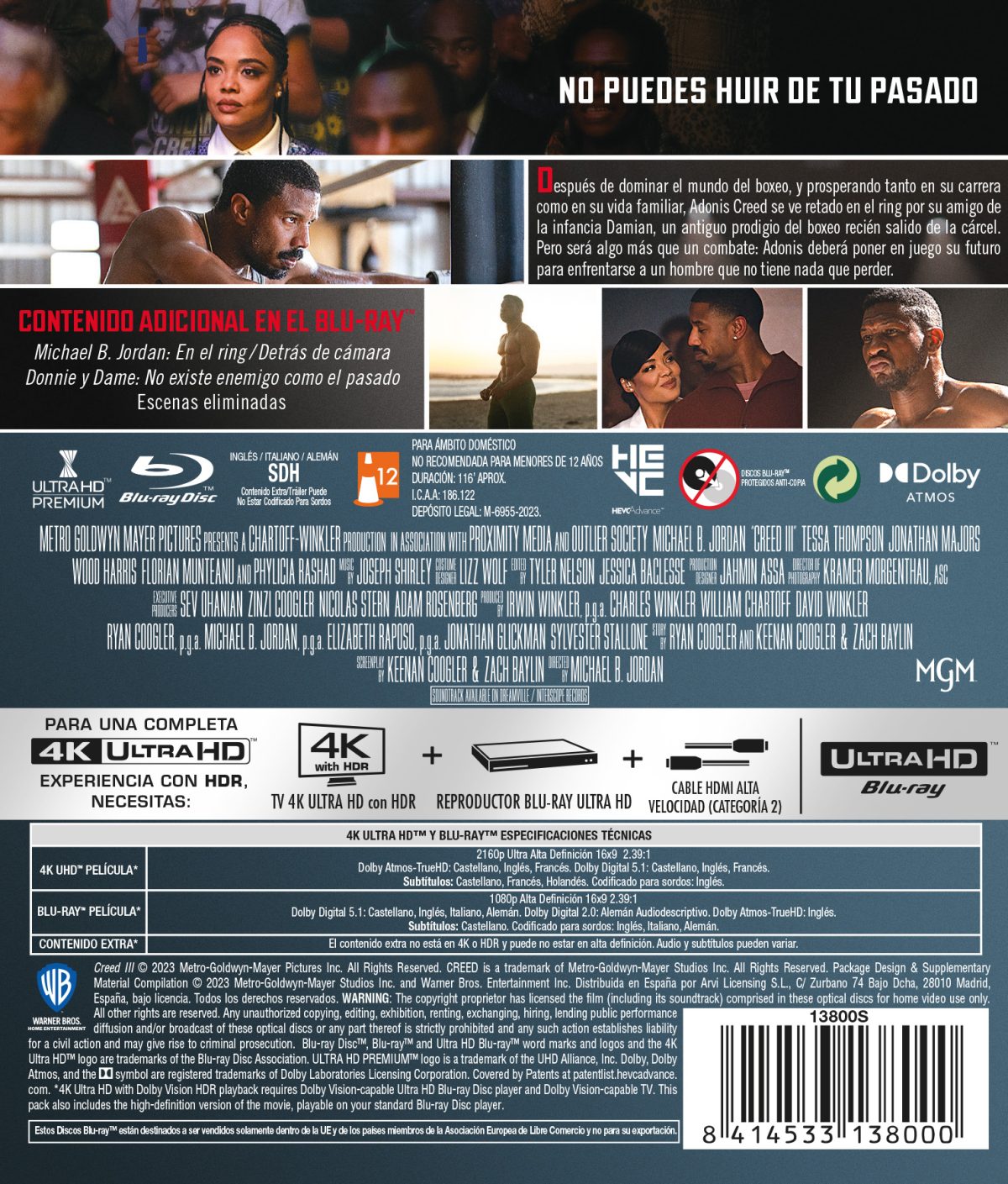 Creed 3 (4K UHD + Blu-ray)