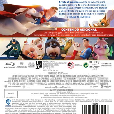 DC Liga de supermascotas (Blu-ray)