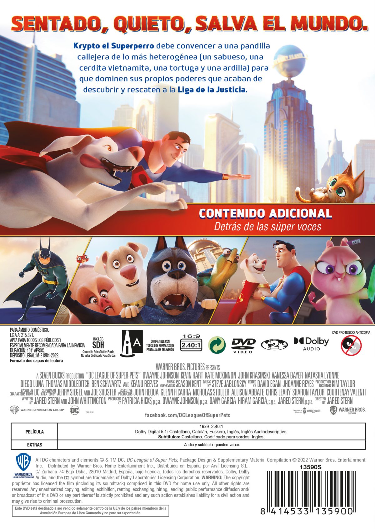 DC Liga de supermascotas (DVD)
