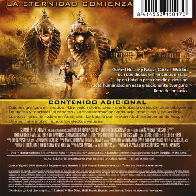 Dioses de Egipto (Blu-ray)