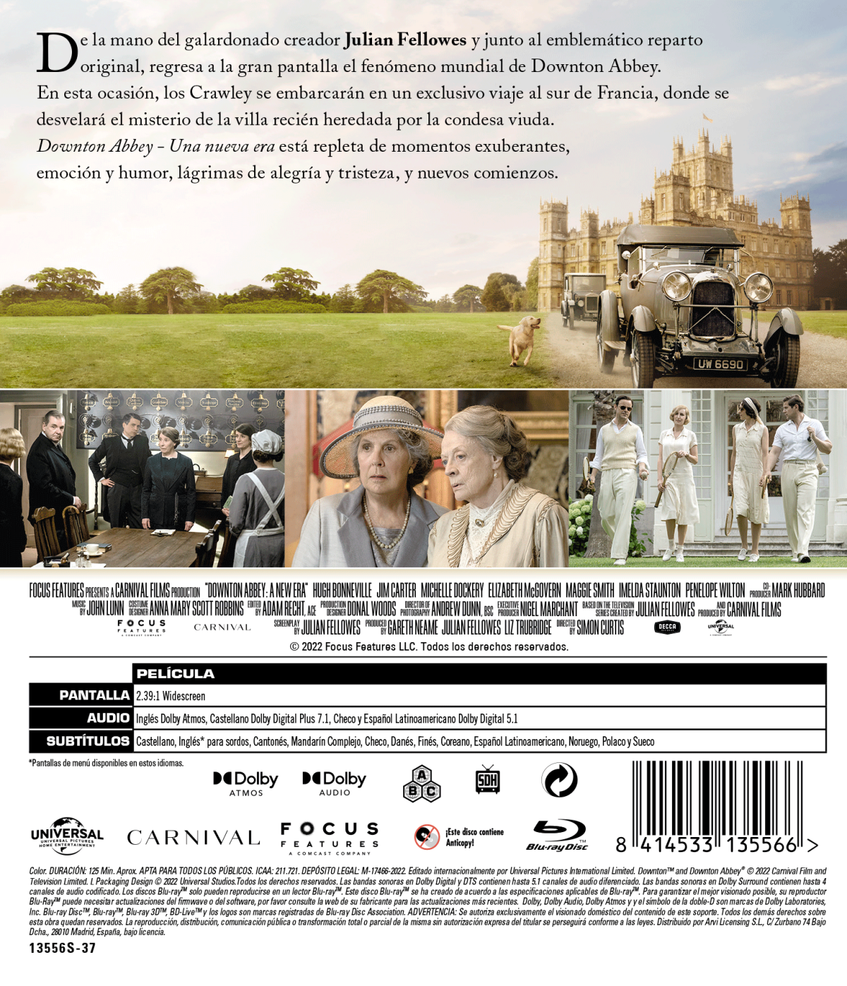 Downton Abbey 2: Una nueva era (Blu-ray)