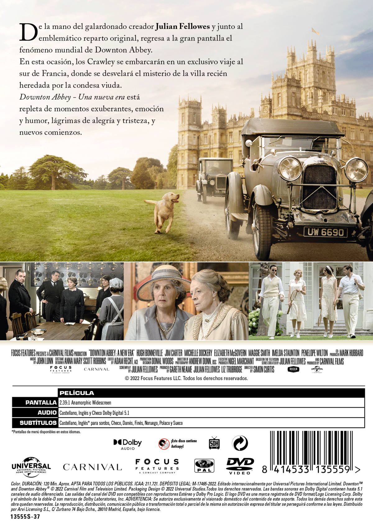 Downton Abbey 2: Una nueva era (DVD)