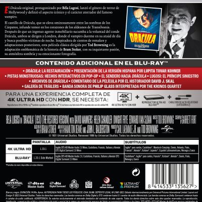 Drácula (4K UHD + Blu-ray)
