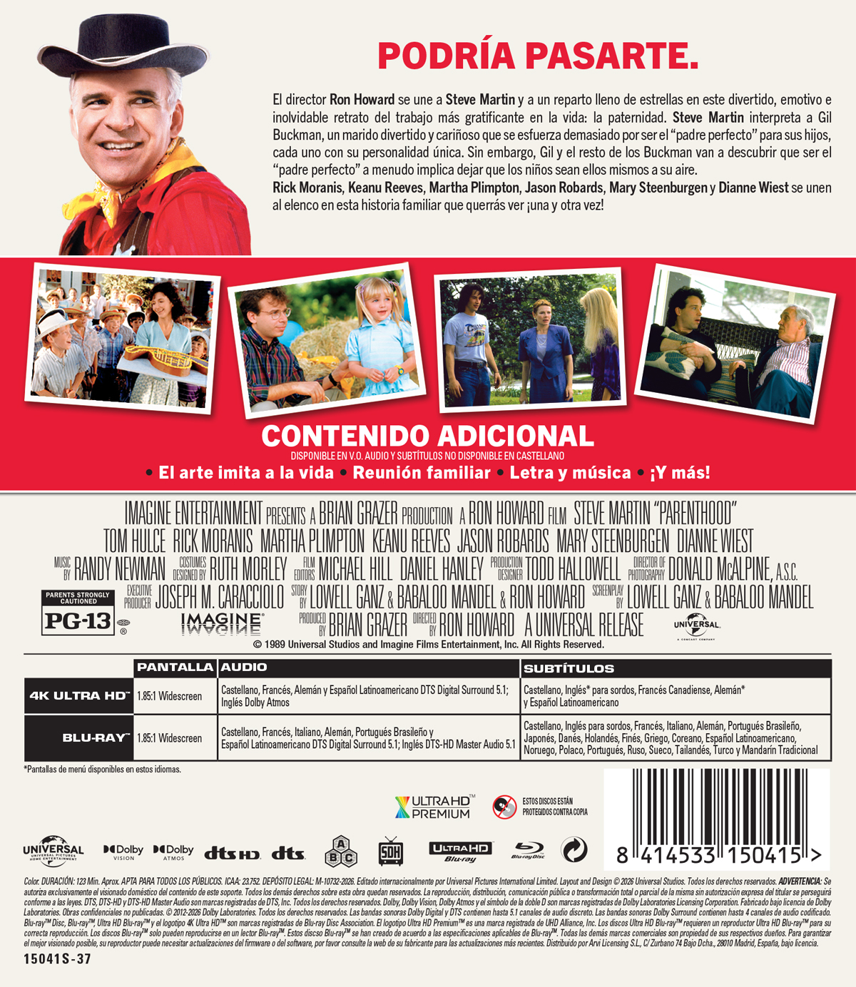 Dulce hogar… ¡A veces! (4K UHD + Blu-ray)