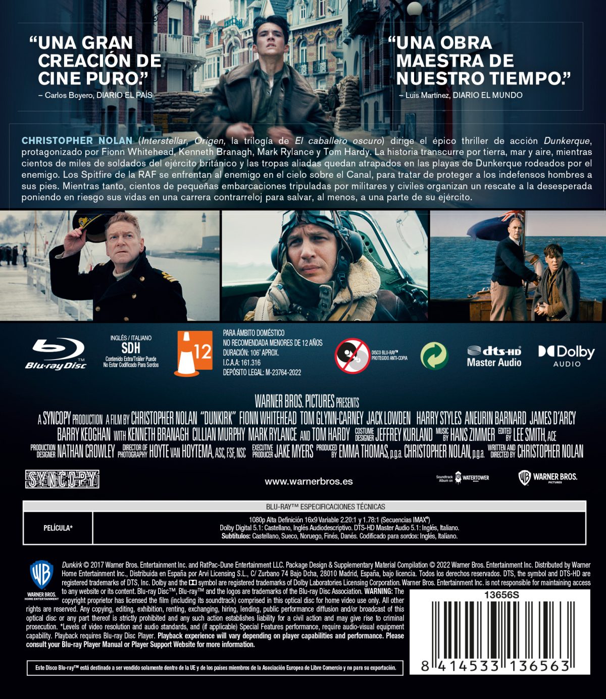 Dunkerque (Blu-ray)