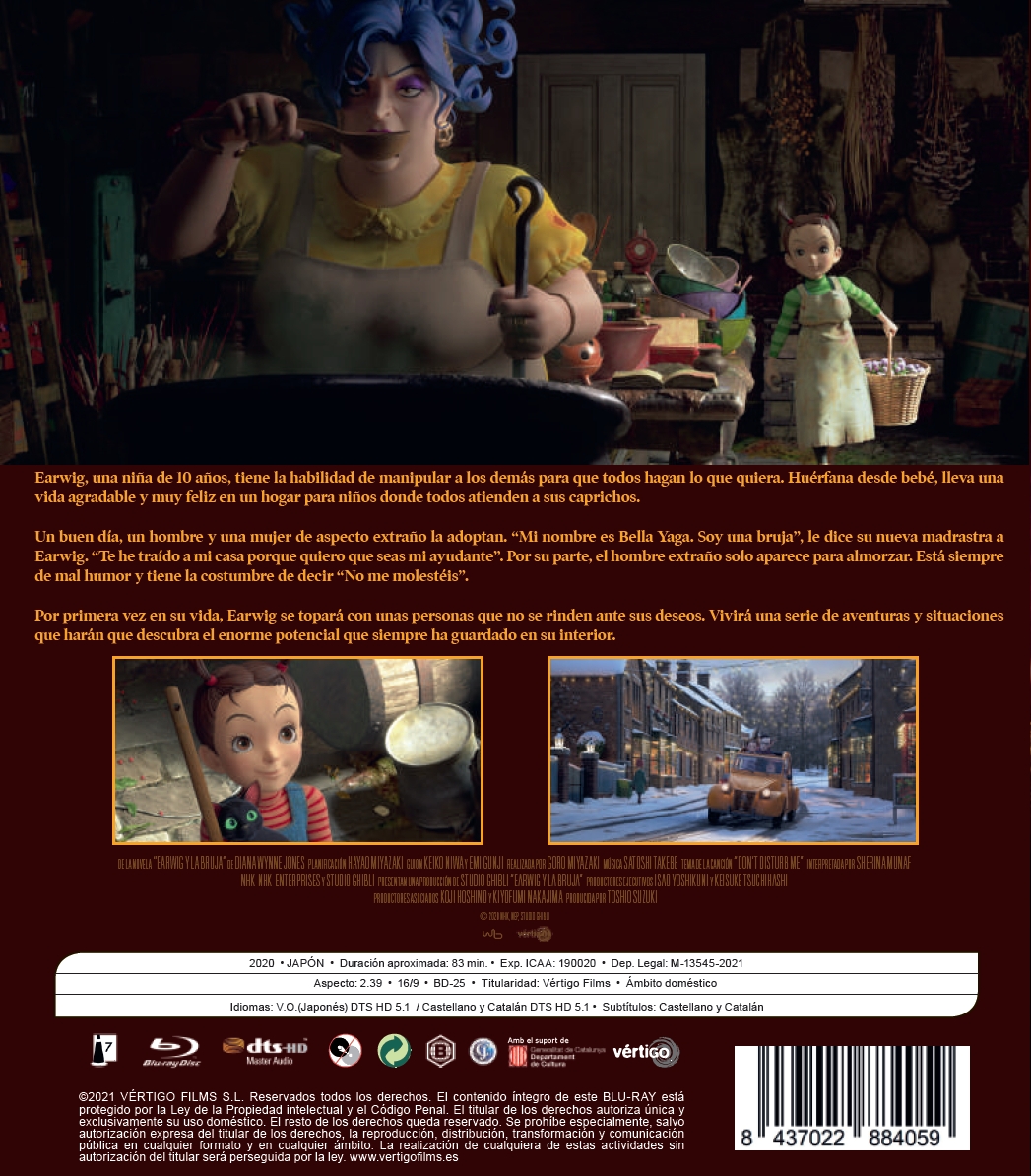 Earwig y la bruja (Blu-ray)