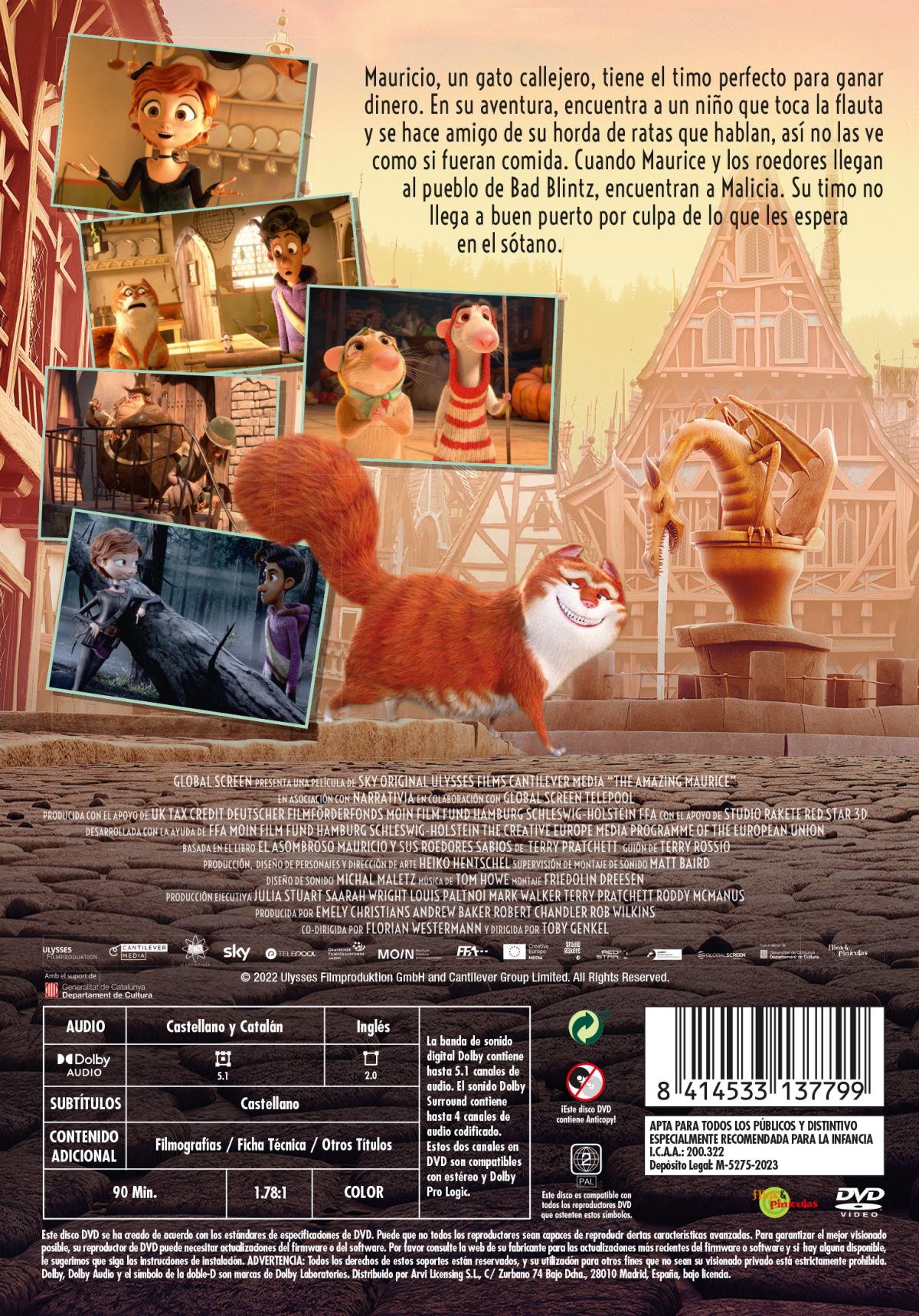 El asombroso Mauricio (DVD)