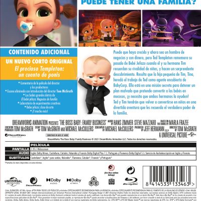 El bebé jefazo 2: Negocios de familia (Blu-ray)