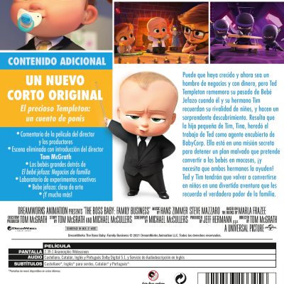 El bebé jefazo 2: Negocios de familia (DVD)