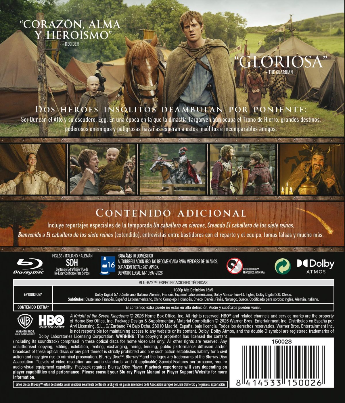El caballero de los siete reinos (Blu-ray)