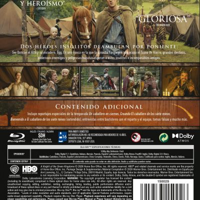 El caballero de los siete reinos (Blu-ray)