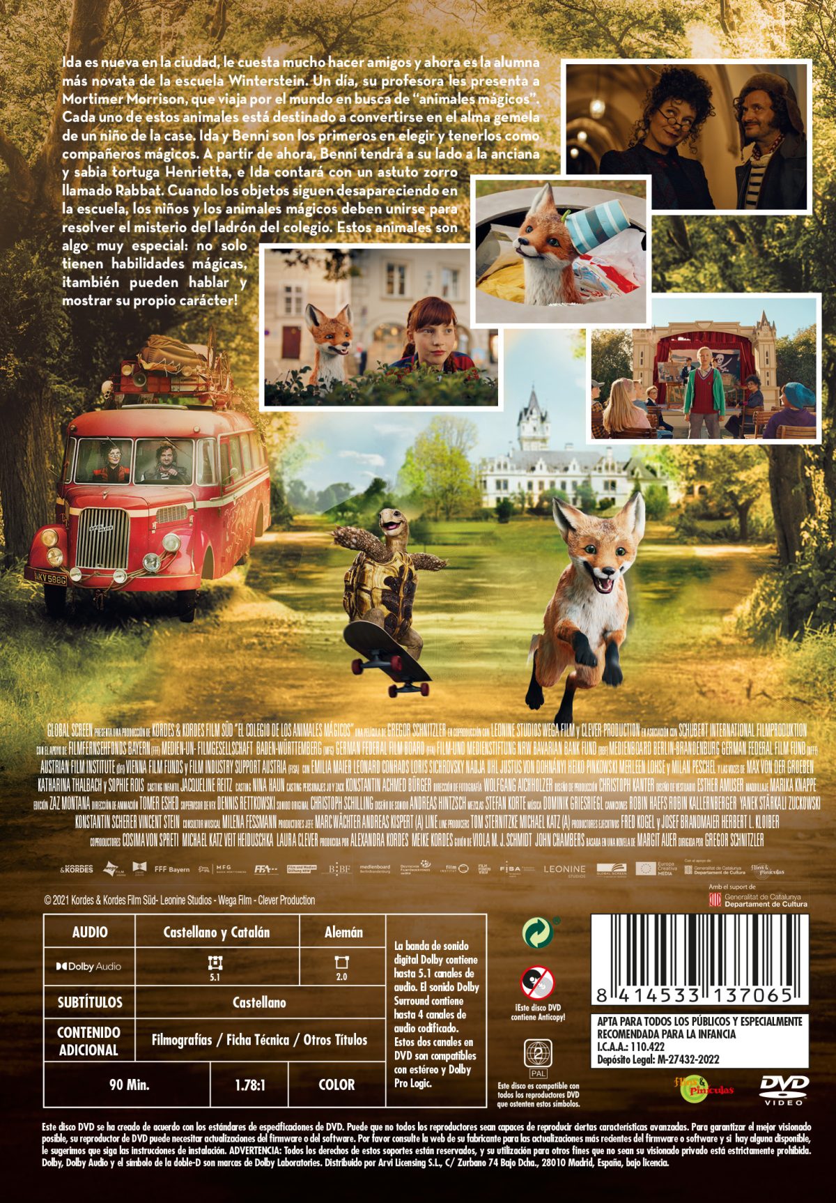 El colegio de animales mágicos (DVD)