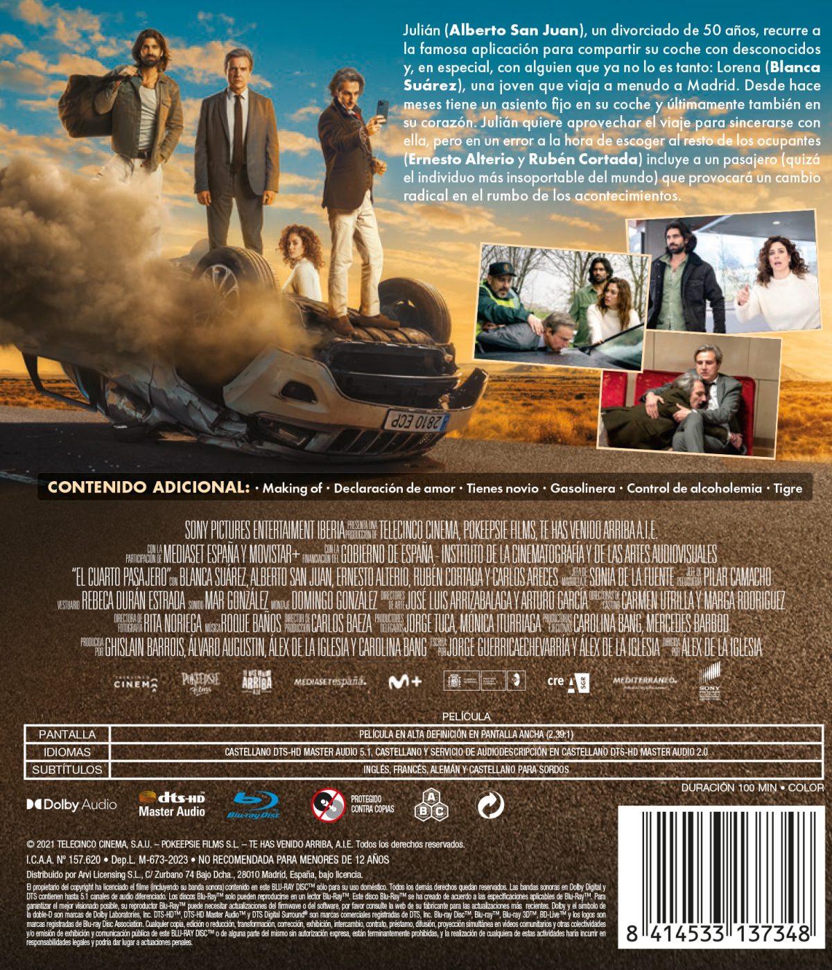 El cuarto pasajero (Blu-ray)